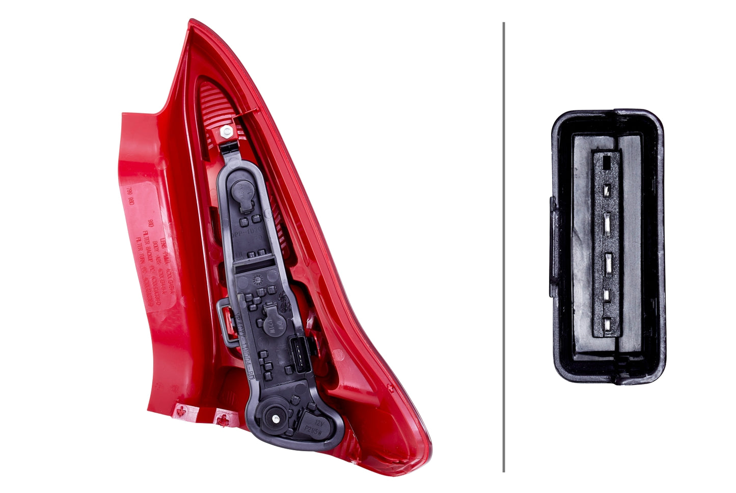 HELLA Rearlight - Bulb - Upper section - left - for e.g. Citroën C4 Coupe (La_) 2SK354032-011