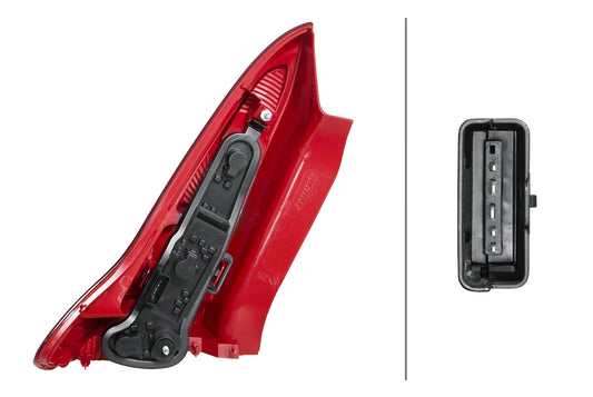 HELLA Rearlight - Bulb - Upper section - right - for e.g. Citroën C4 Coupe (La_) 2SK354032-021