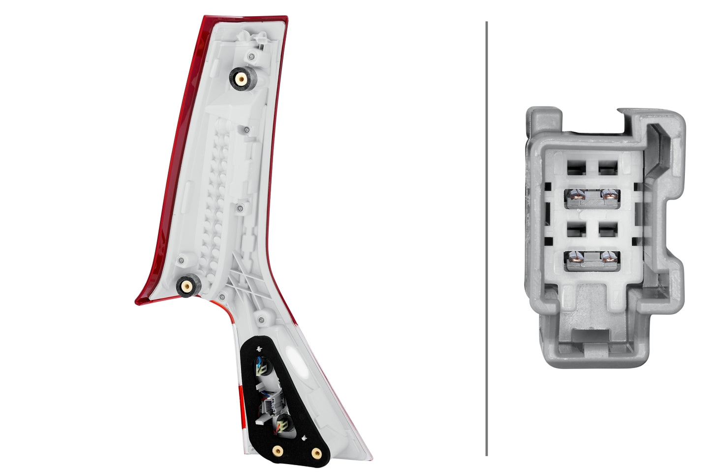 HELLA Rearlight - LED - Inner Section - right - for e.g. Volvo V70 III (135) 2TZ011528-041