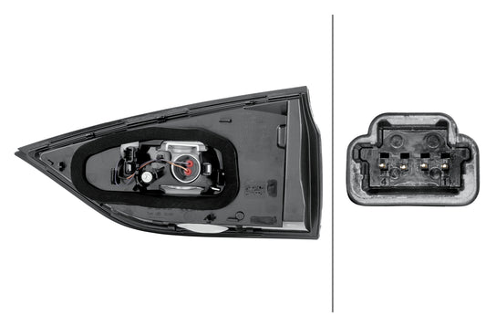HELLA Rearlight - LED - Inner Section - left - for e.g. Renault Espace V (Jr_) 2TZ011662-031