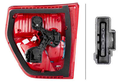 HELLA Rearlight - Bulb - Inner Section - left - for e.g. Citroën C5 III Break (Rw_) 2TZ354823-031