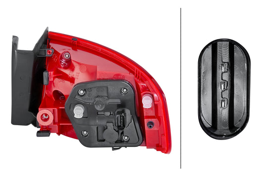 HELLA Rearlight - LED - Outer section - left - for e.g. Audi A4 (8K2, B8) 2VA010085-091