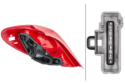 HELLA Rearlight - Bulb - right - for e.g. Peugeot 207/207+ (WA_, WC_) 2VP354038-021