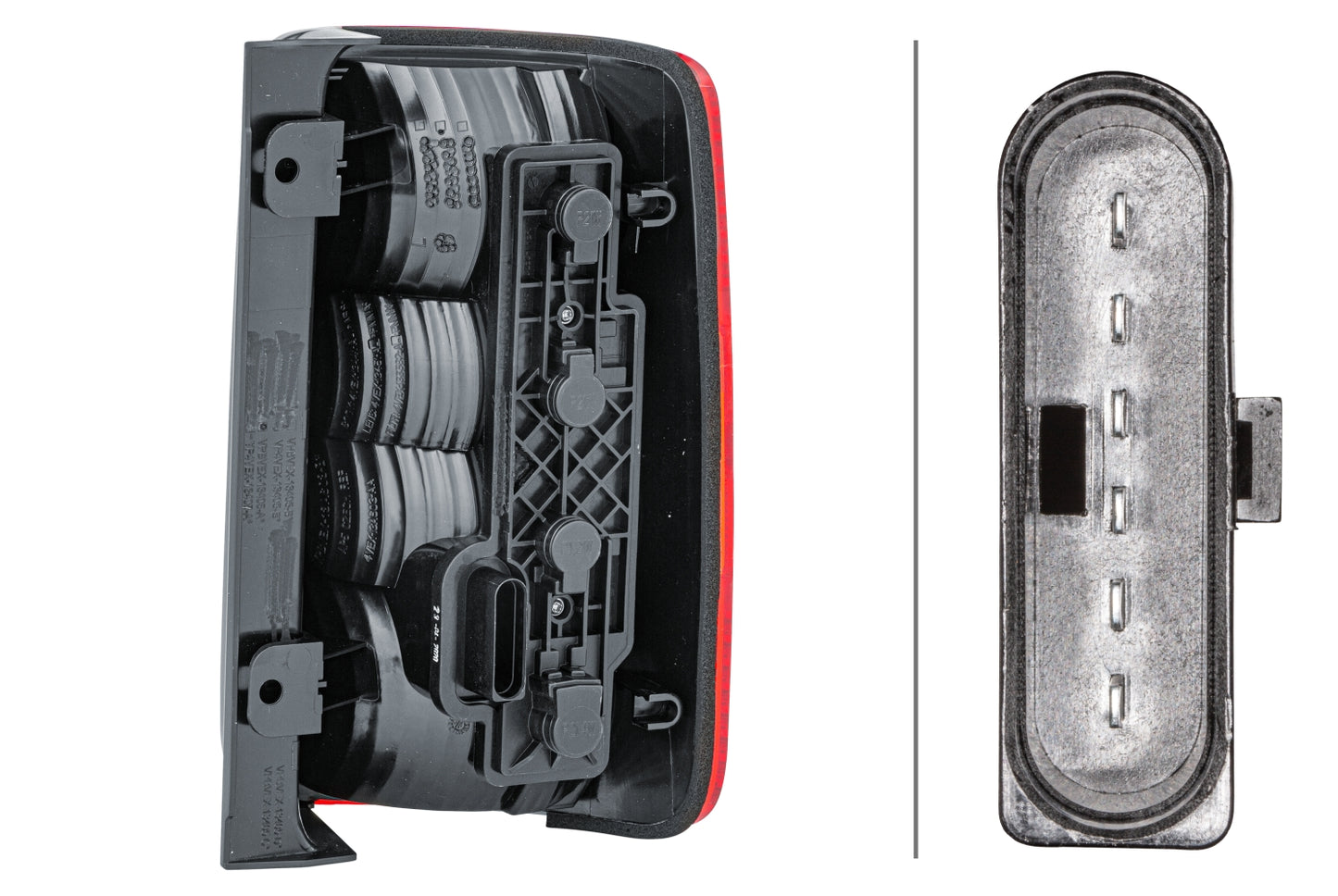 HELLA Rearlight - Bulb - left - for e.g. VW Caddy III Box (2Ka, 2Kh, 2Ca, 2Ch) 2VP354999-011