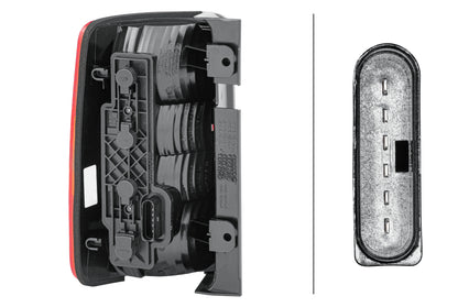 HELLA Rearlight - Bulb - right - for e.g. VW Caddy III Estate (2Kb, 2Kj, 2Cb, 2Cj) 2VP354999-041