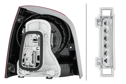 HELLA Rearlight - Bulb - right - for e.g. VW Polo (9N_) 2VP965303-081