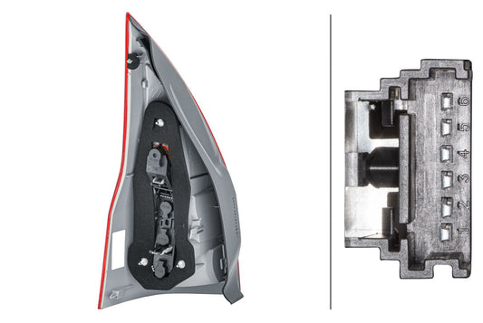 Rearlight - Bulb - right - for e.g. Renault Megane II Grandtour (KM0/1_)