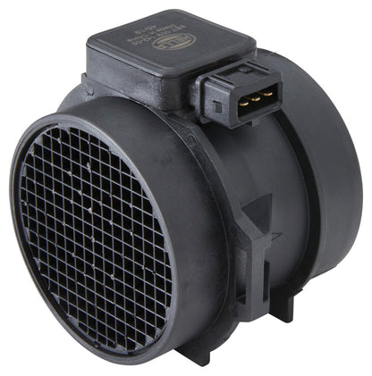 HELLA Mass Air Flow Sensor - 3-pin connector - Pipe-neck 8ET009142-051