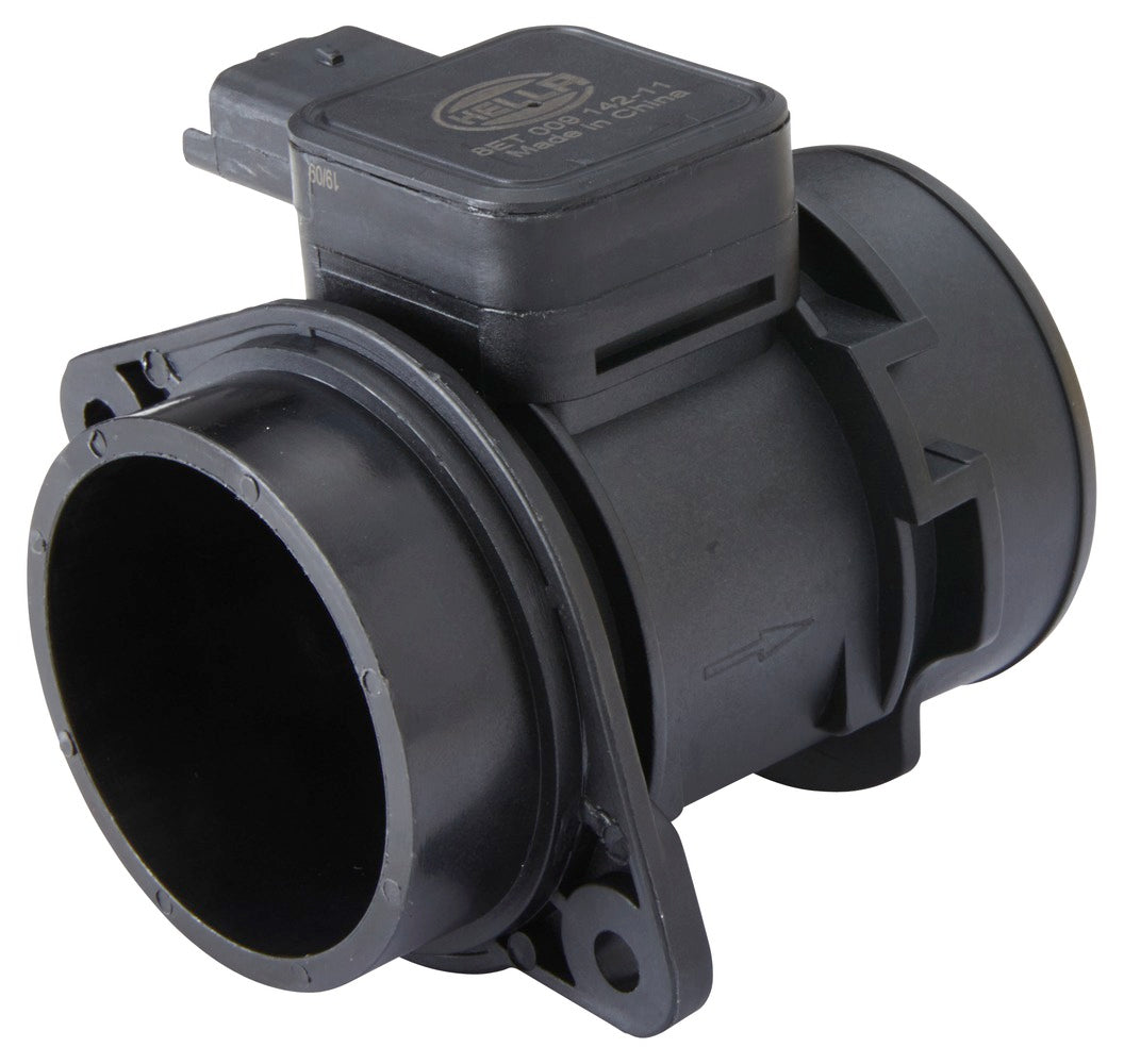 HELLA Mass Air Flow Sensor - 4-pin connector - Bolted 8ET009142-111