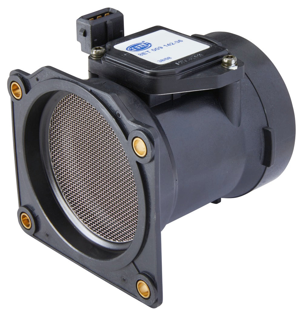 HELLA Mass Air Flow Sensor - 3-pin connector - Bolted 8ET009142-361