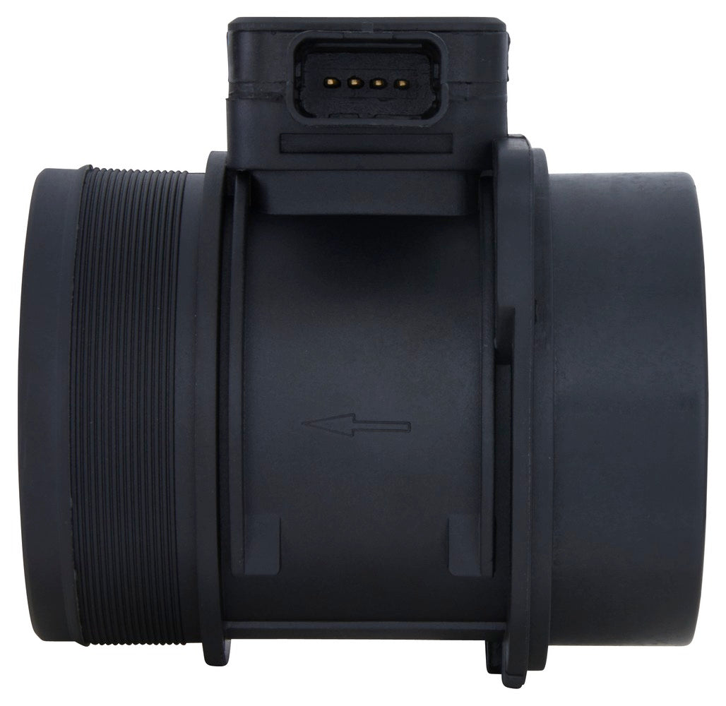HELLA Mass Air Flow Sensor - 4-pin connector - Pipe-neck 8ET009142-421