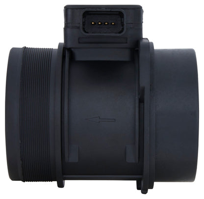 HELLA Mass Air Flow Sensor - 4-pin connector - Pipe-neck 8ET009142-421