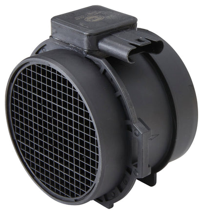 HELLA Mass Air Flow Sensor - 12V - 6-pin connector - Pipe-neck - with housing 8ET009142-661