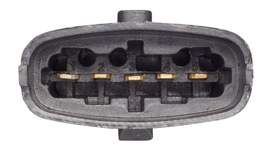 HELLA Mass Air Flow Sensor - 5-pin connector - Pipe-neck 8ET009142-811