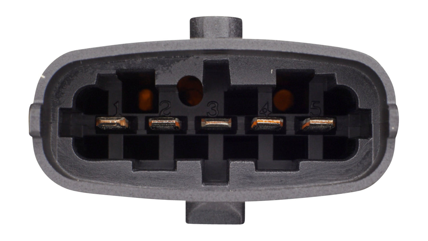 HELLA Mass Air Flow Sensor - 5-pin connector - Pipe-neck 8ET009142-981