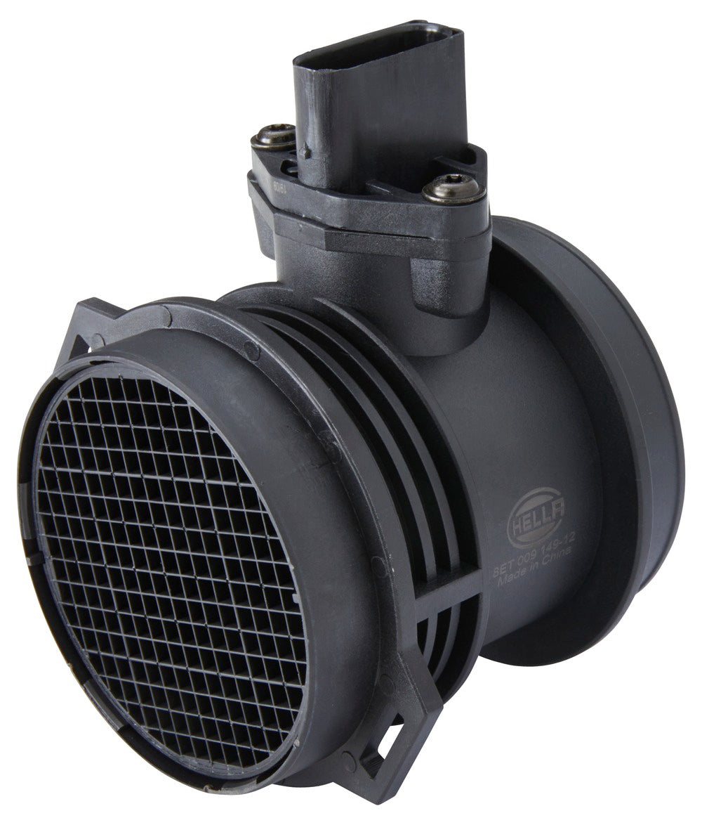 HELLA Mass Air Flow Sensor - 5-pin connector - Pipe-neck 8ET009149-121