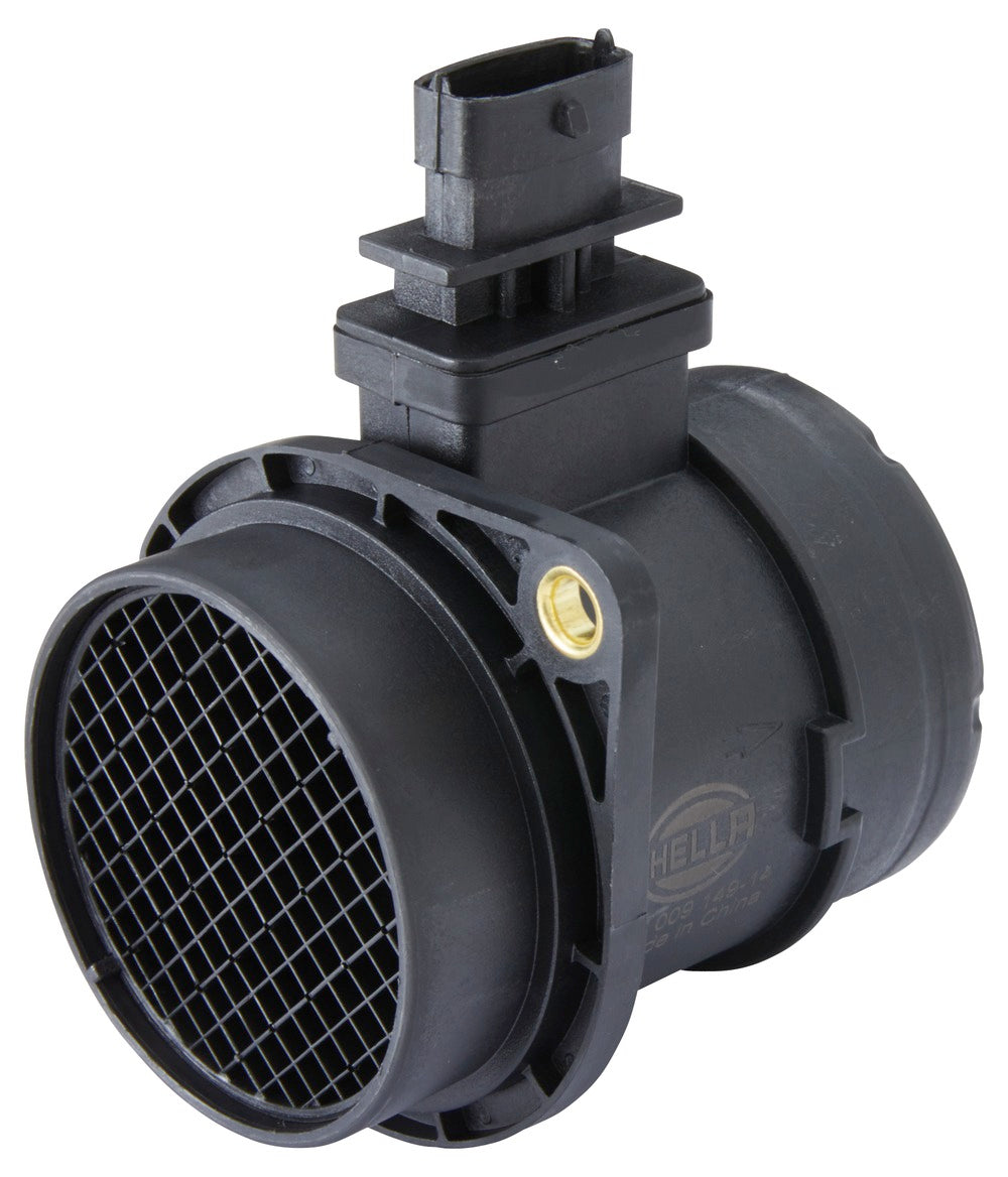 HELLA Mass Air Flow Sensor - 4-pin connector - Bolted 8ET009149-141