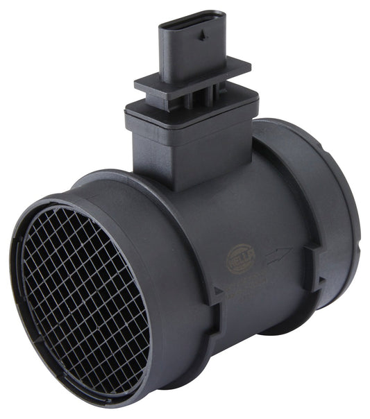 HELLA Mass Air Flow Sensor - 5-pin connector - Pipe-neck 8ET009149-151