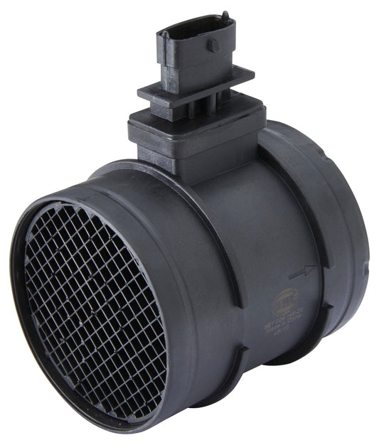 HELLA Mass Air Flow Sensor - 4-pin connector - Pipe-neck 8ET009149-281