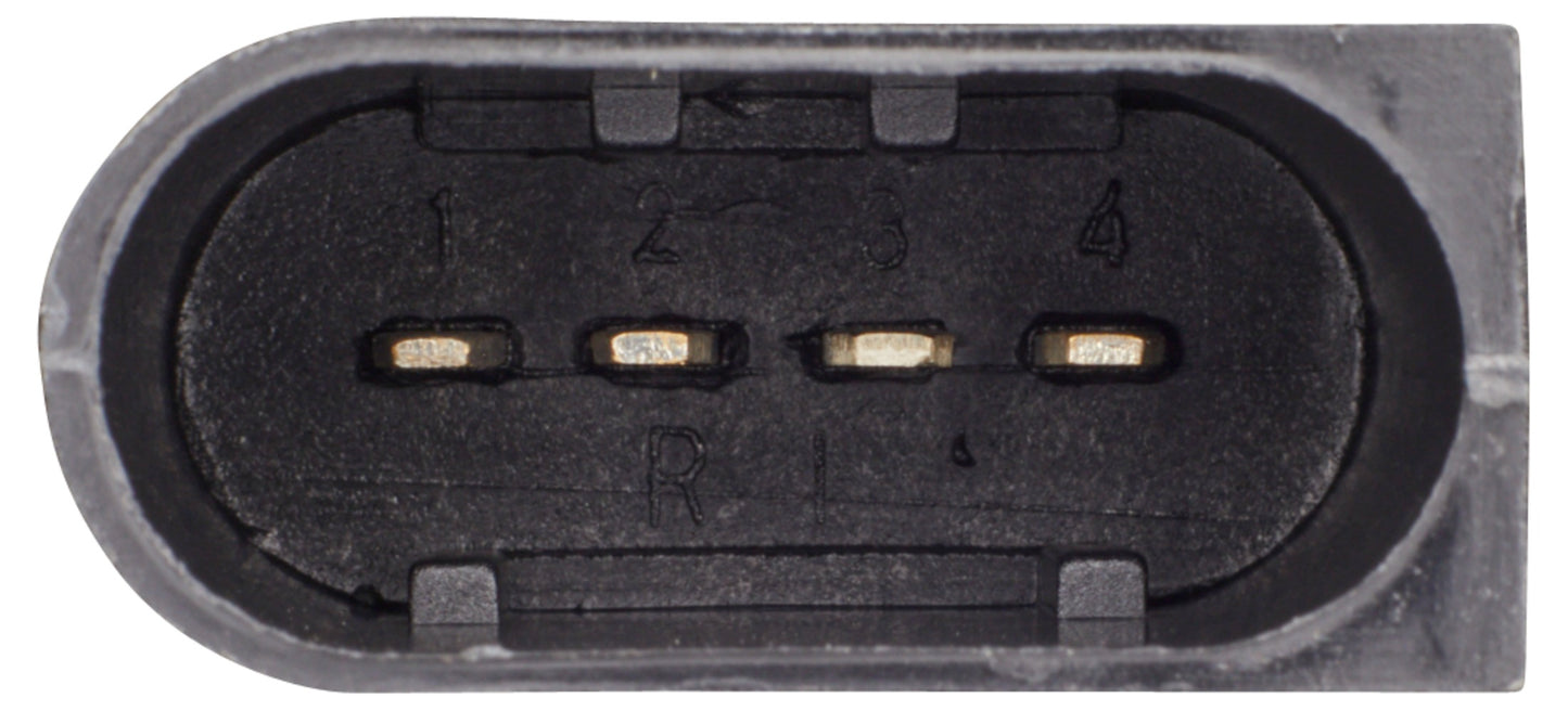 HELLA Mass Air Flow Sensor - 4-pin connector - Pipe-neck 8ET009149-381