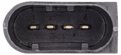 HELLA Mass Air Flow Sensor - 4-pin connector - Pipe-neck 8ET009149-381