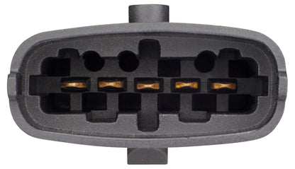 HELLA Mass Air Flow Sensor - 5-pin connector - Pipe-neck 8ET009149-391