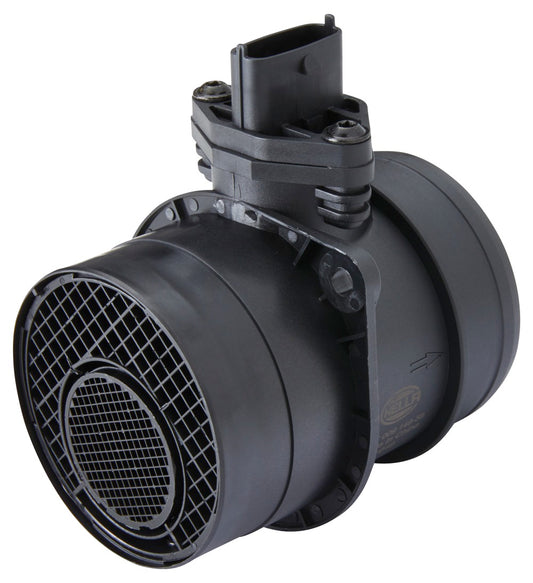 HELLA Mass Air Flow Sensor - 5-pin connector - Pipe-neck 8ET009149-391