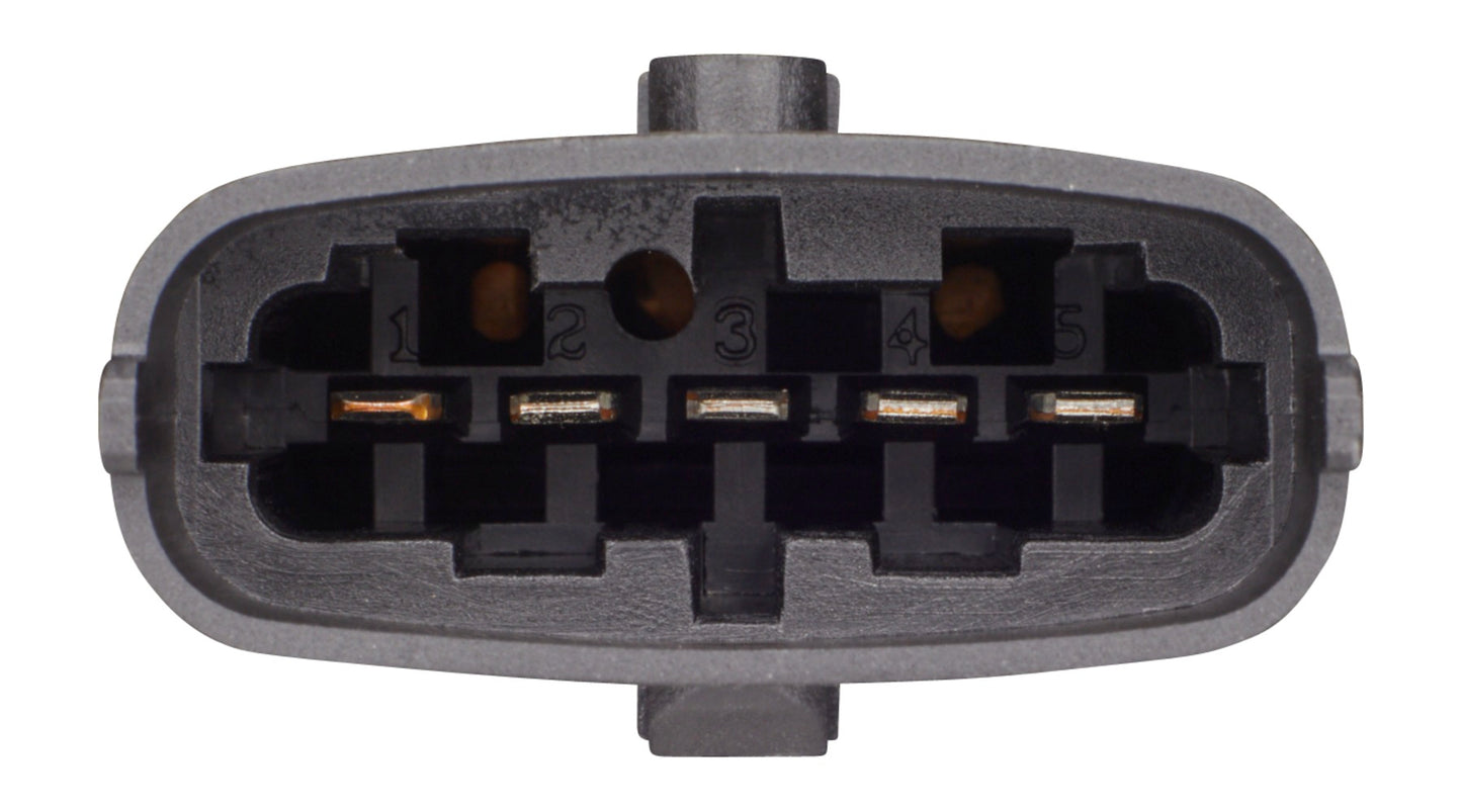 HELLA Mass Air Flow Sensor - 5-pin connector - Pipe-neck 8ET009149-401