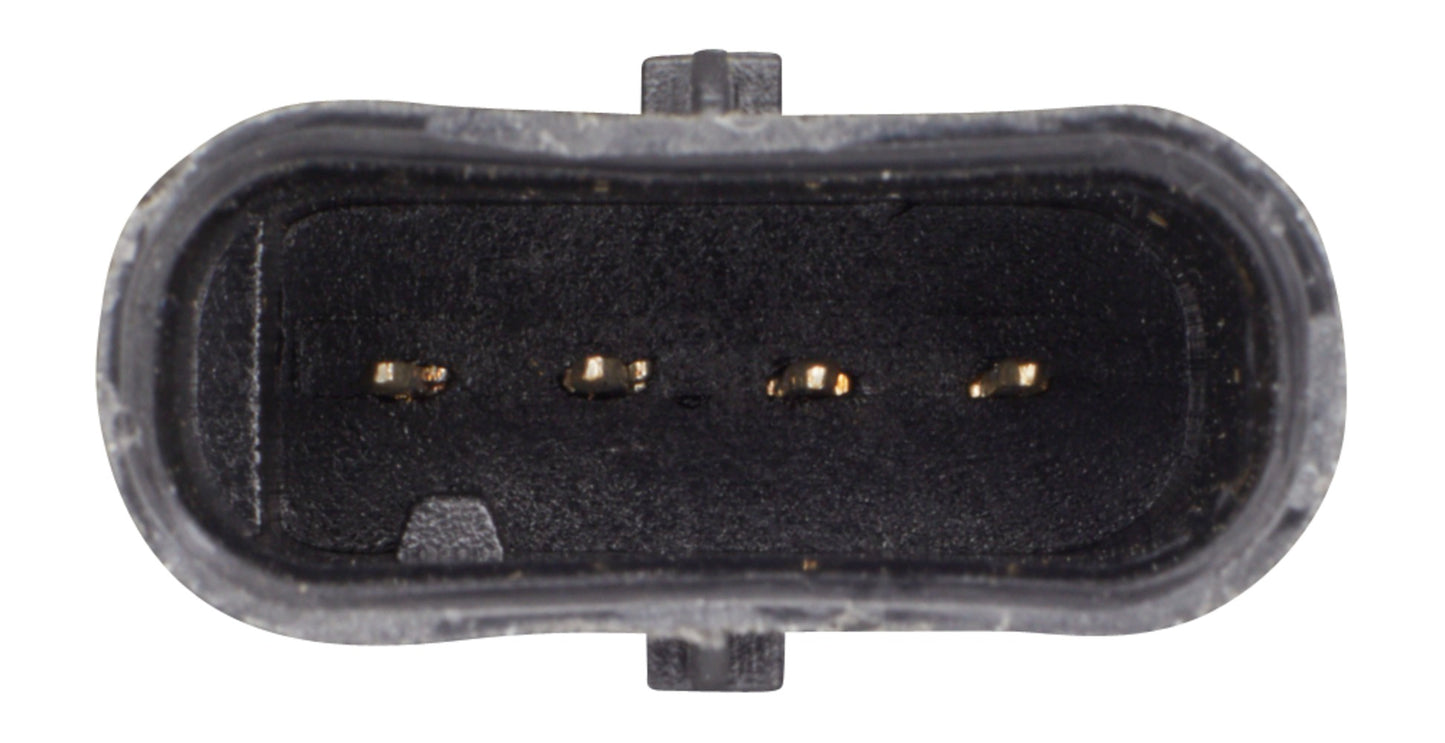 HELLA Mass Air Flow Sensor - 4-pin connector - Pipe-neck 8ET009149-441