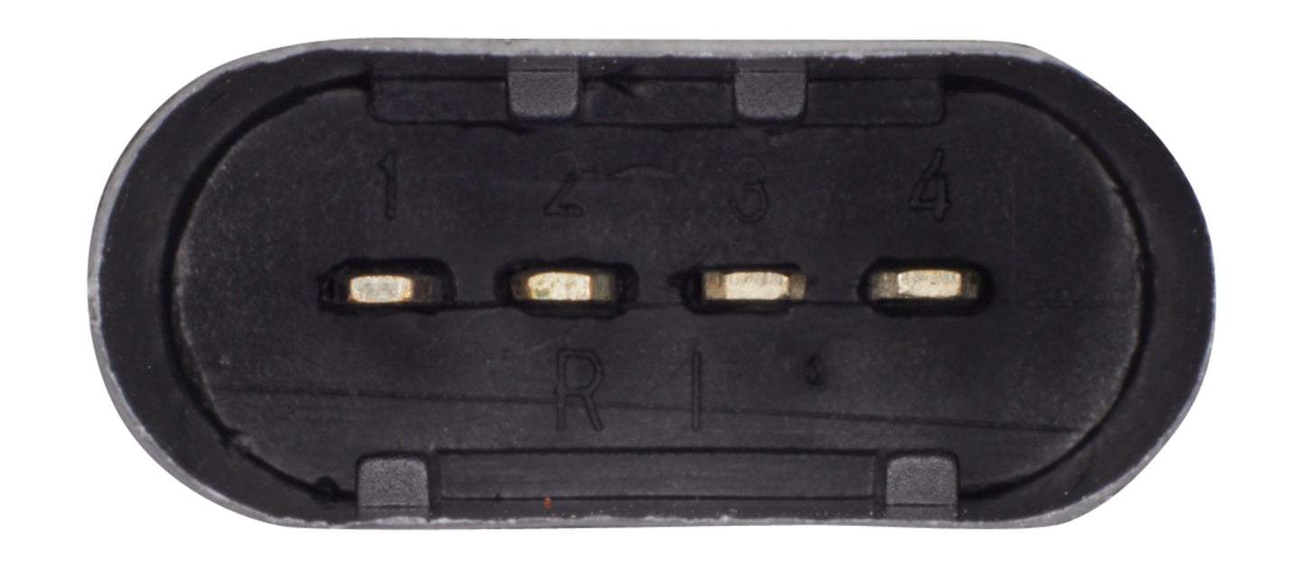 HELLA Mass Air Flow Sensor - 4-pin connector - Pipe-neck 8ET009149-461