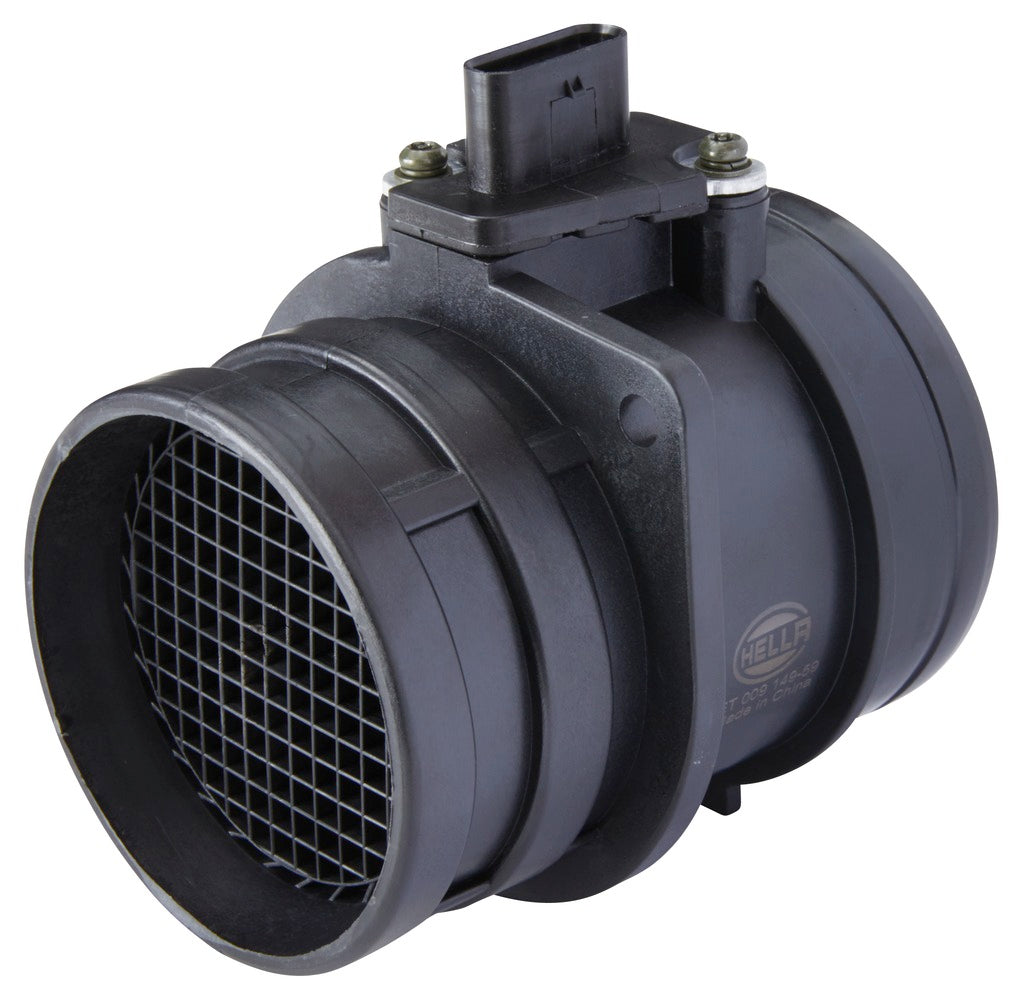 HELLA Mass Air Flow Sensor - 5-pin connector - Bolted 8ET009149-591