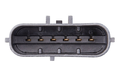 HELLA Sensor, accelerator pedal position - for left-hand drive vehicles - 6-pin connec 6PV011039-721