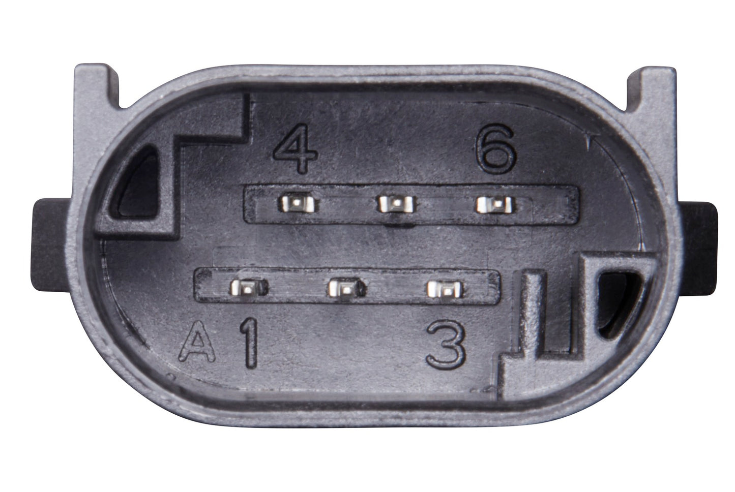 HELLA Sensor, accelerator pedal position - for left-hand drive vehicles - 6-pin connec 6PV010946-271