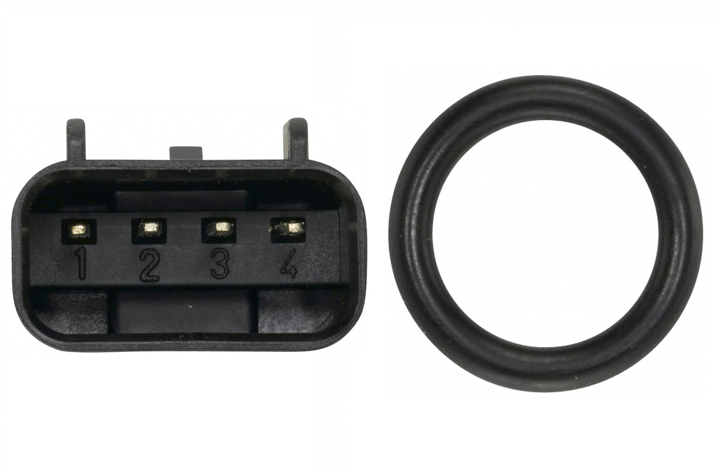 HELLA Sensor, intake manifold pressure - 5V - 4-pin connector 6PP009400-491
