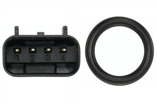 HELLA Sensor, intake manifold pressure - 5V - 4-pin connector 6PP009400-491