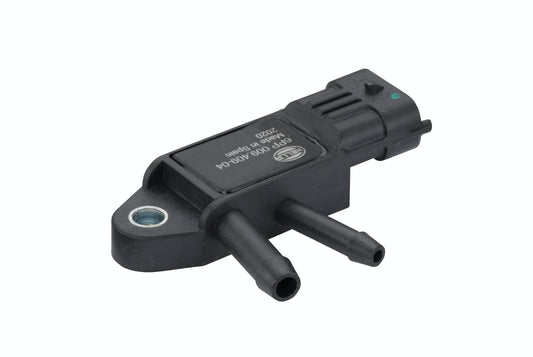 HELLA Sensor, exhaust pressure - 3-pin connector - Bolted 6PP009409-041