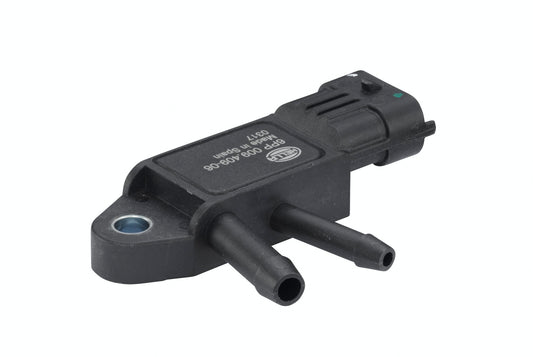 HELLA Sensor, exhaust pressure - 3-pin connector - Bolted 6PP009409-061