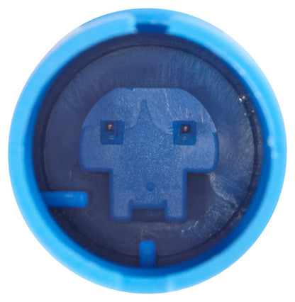 HELLA Sensor, wheel speed - 12V - 2-pin connector - Rear Axle 6PU009106-331