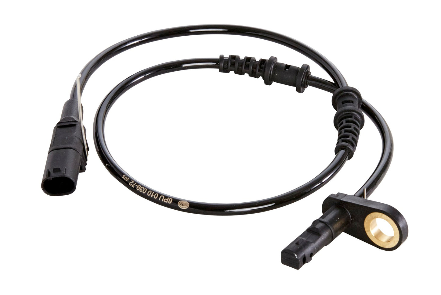 HELLA Sensor, wheel speed - 12V - 2-pin connector - Front Axle 6PU010039-721