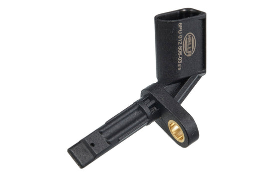 HELLA Sensor, wheel speed - 12V - 2-pin connector - Front Axle Right 6PU012806-031