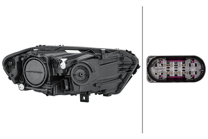 HELLA Halogen-Headlight - left - for e.g. Mercedes-Benz A-Class (W177) 1LG015091-031
