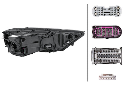 Matrix/high resolution-Headlight - left - for e.g. Audi A8 (4N2, 4N8)