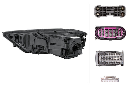 Matrix/high resolution-Headlight - right - for e.g. Audi A8 (4N2, 4N8)