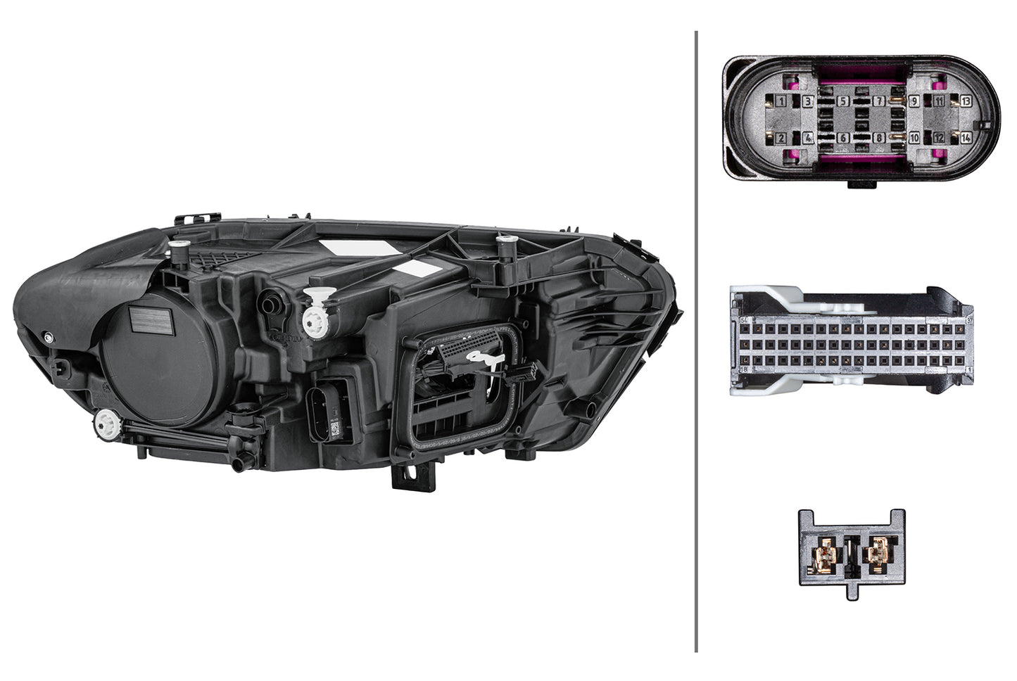 HELLA LED-Headlight - left - for e.g. Mercedes-Benz A-Class (W177) 1LX015091-831