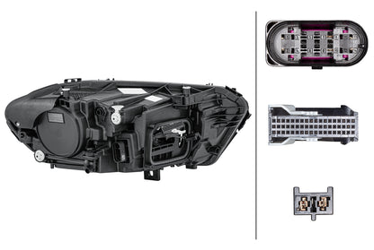 HELLA LED-Headlight - left - for e.g. Mercedes-Benz A-Class (W177) 1LX015091-831