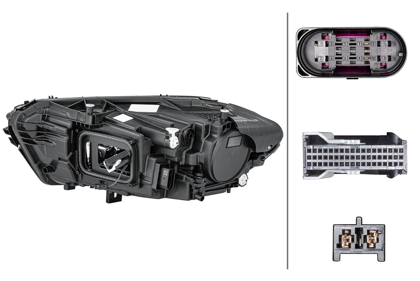 HELLA LED-Headlight - right - for e.g. Mercedes-Benz A-Class (W177) 1LX015091-841