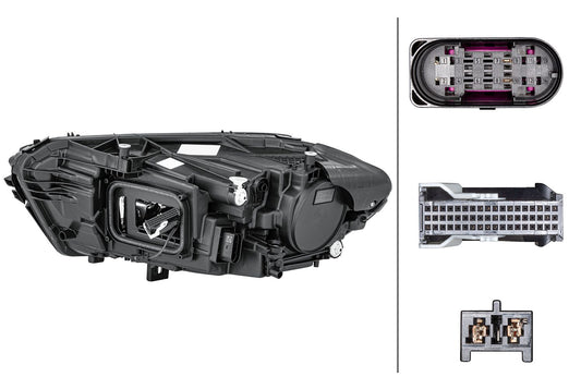 HELLA LED-Headlight - right - for e.g. Mercedes-Benz A-Class (W177) 1LX015091-841
