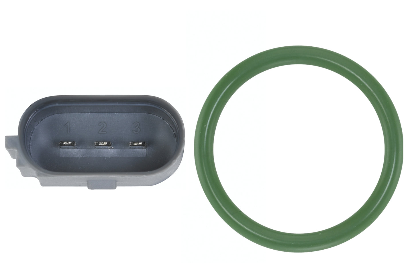 HELLA Sensor, crankshaft pulse - 3-pin connector 6PU009167-261