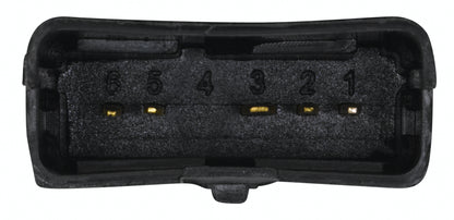 HELLA Mass Air Flow Sensor - 5-pin connector - Pipe-neck 8ET009142-141