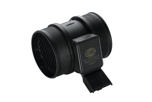 HELLA Mass Air Flow Sensor - 5-pin connector - Pipe-neck 8ET009142-141